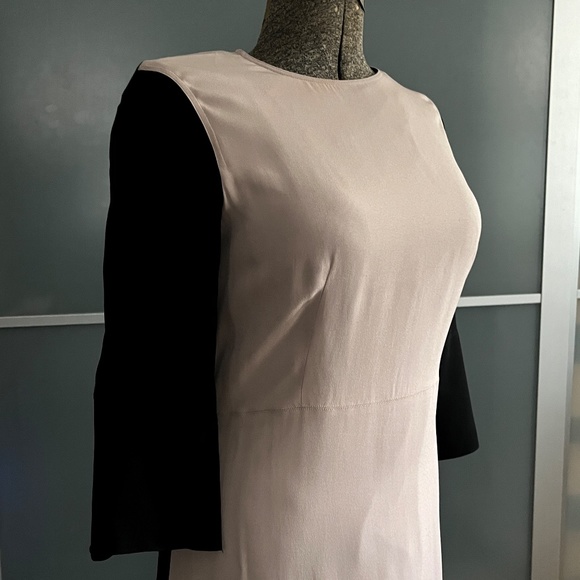 Marni Black and Light Pink Color Blocked Cocktail Dress – IT42/US 6 - Picture 5 of 16